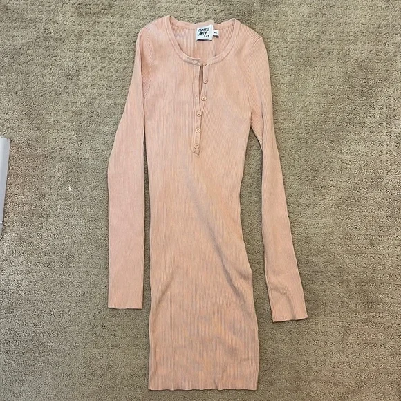 princess polly brown sweater dress Sonelle Long Sleeve Knit Mini Dress L | XL | Chocolate | Womens